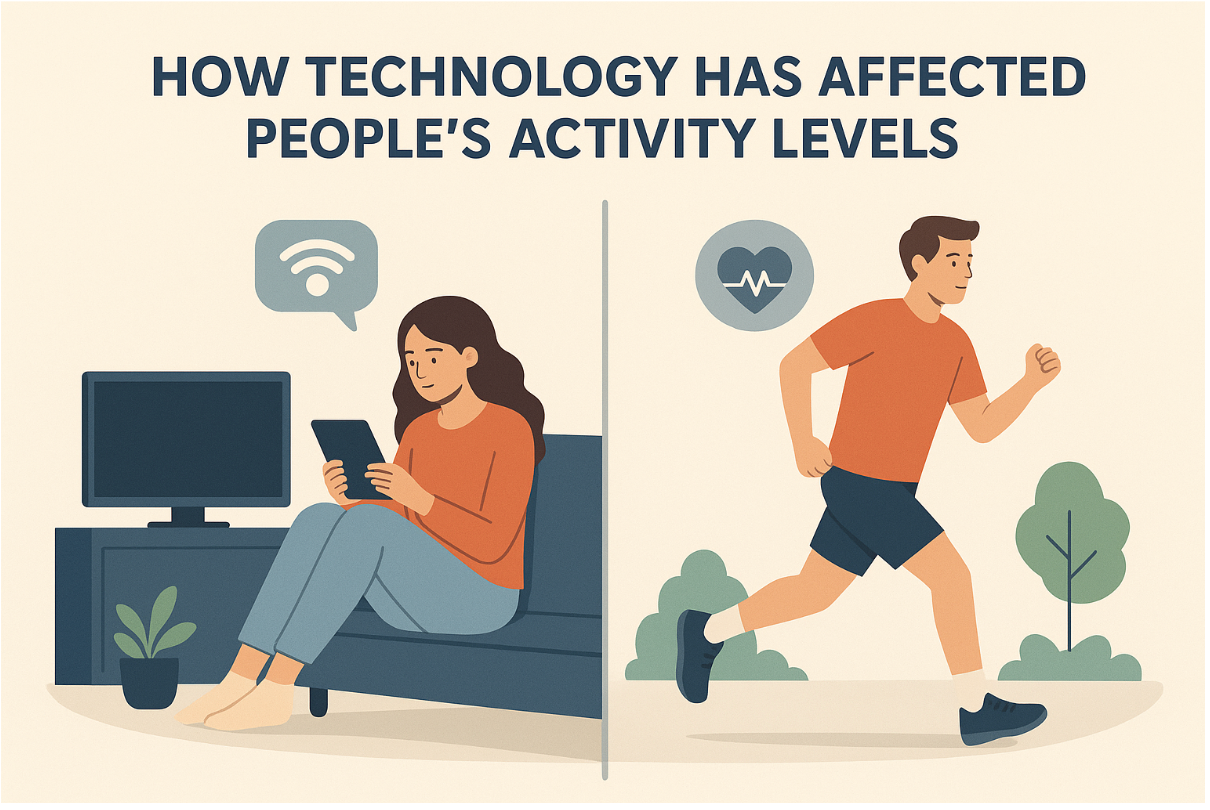 How Technology Has Affected People’s Activity Levels