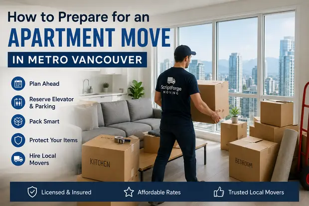 Vancouver Apartment Moving Checklist: Step-by-Step Preparation Guide (2026)