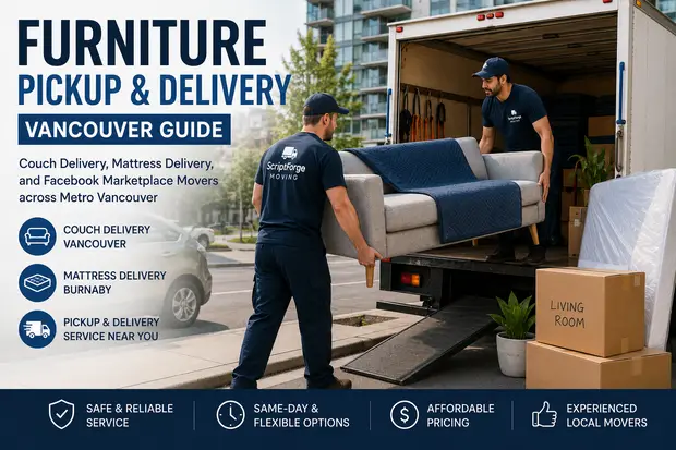 Furniture Pickup & Delivery in Vancouver | Same-Day Service
