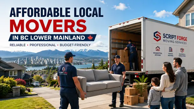 Affordable Local Movers in BC Lower Mainland