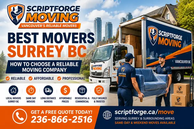 Best Movers Surrey BC: How to Choose a Reliable Moving Company