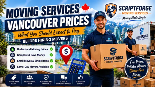 Moving Company Vancouver Prices and Services | Moving Costs