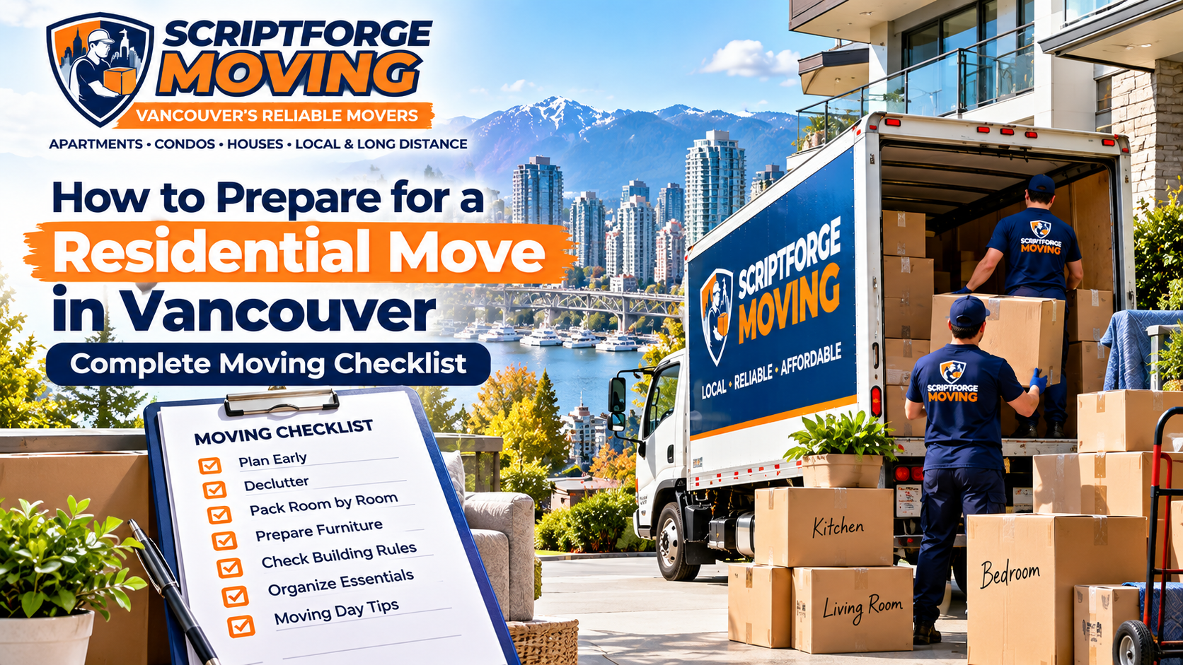 How to Prepare for a Residential Move in Vancouver
