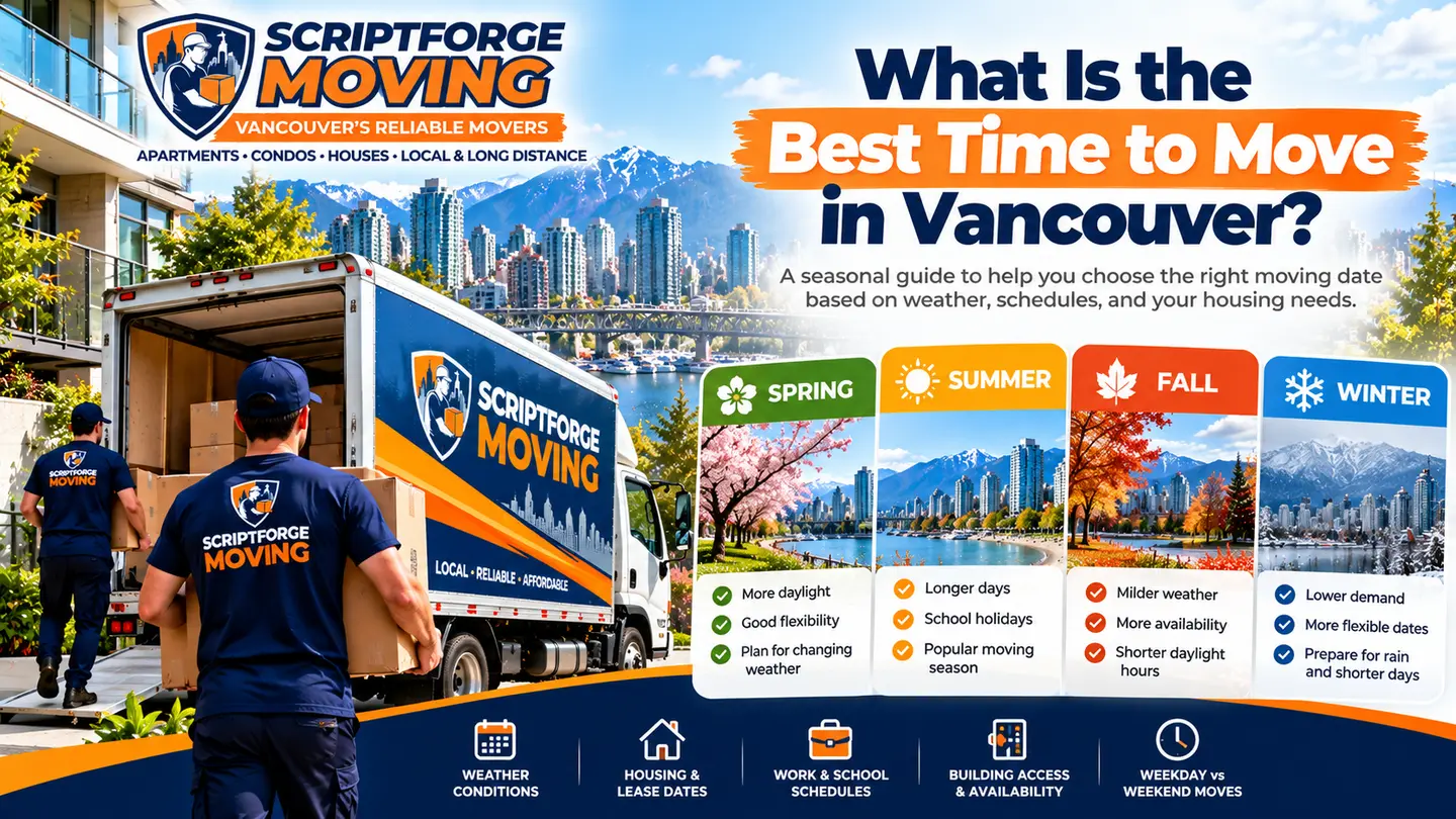 What Is the Best Time of Year to Move in Vancouver? A Practical Guide